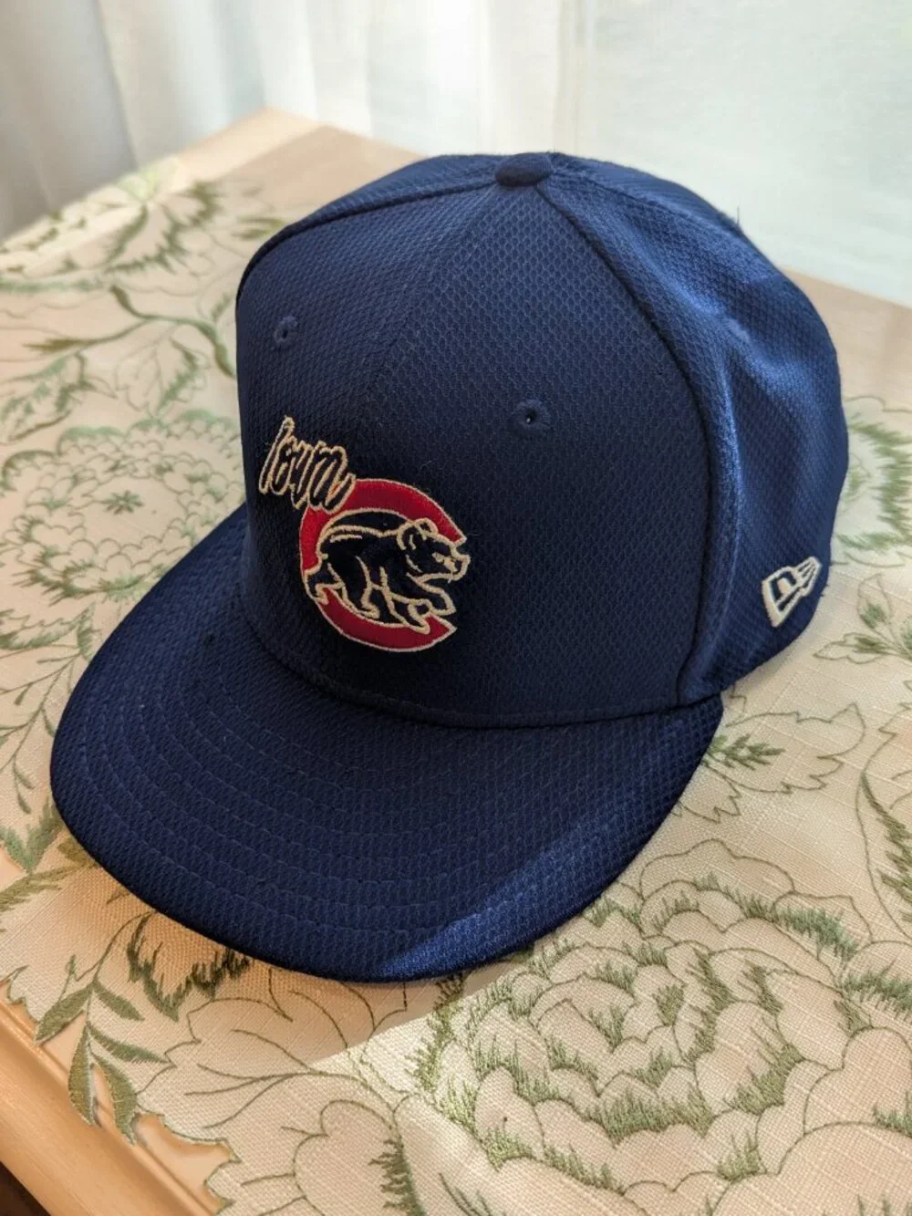 Iowa Cubs Size 7 1/4 Fitted MLB Baseball Hat